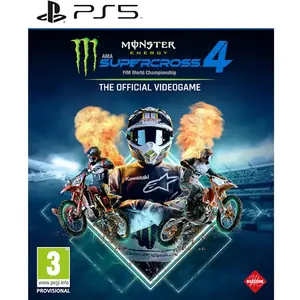 Sony Playstation Games Ps5 Monster Energy Supercross The Official Vide...