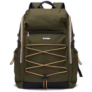 K-Way Monte Limar Laptop-Rucksack, Outdoor, wasserabweisend, Grün, Schwarz
