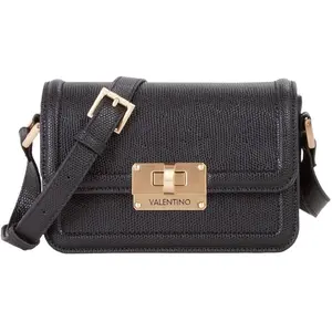Valentino, Damen, Handtasche, Floren Flap Bag, Schwarz günstig