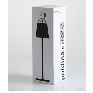 Zafferano Poldina Pro Peanuts Herz LED-Tischleuchte, wiederaufladbar &...