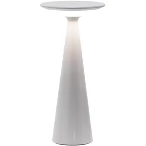 Zafferano Damina - Wiederaufladbare LED-Tischlampe, Touch-Dimmer, 8 St...