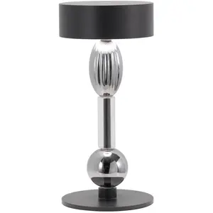 Zafferano Royal Family Wi-Fi - Wiederaufladbare LED-Tischlampe, Touch-...