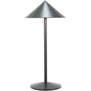 Zafferano Wiederaufladbare LED-Tischleuchte Pina L Schreibtisch - 6 W,...