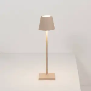 Zafferano Poldina micro Akkulampe IP65 sand