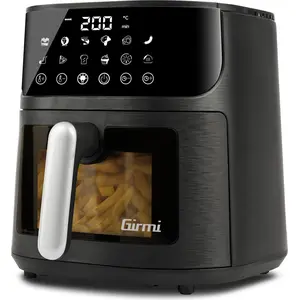 Girmi FG78, Heißluftfritteuse, 6 l, 1,3 kg, 60 °C, 200 °C, 60 min