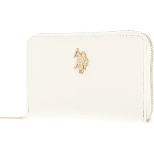 U.S. POLO ASSN. Geldbörse Jones Zip Wallet Cream White creme günstig