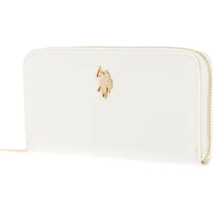 U.S. POLO ASSN. Geldbörse Jones Zip Around Wallet Cream White creme günstig