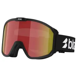 Bliz Rave Skibrille Brown W Red Multi/CAT3