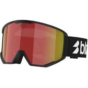 Bliz Spark Skibrille Brown W Red Multi/CAT3