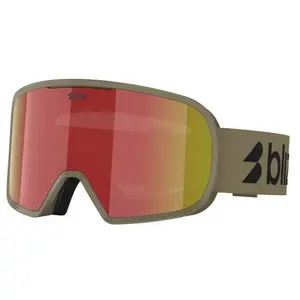 Bliz G002s Skibrille Brown W Red Multi/CAT3