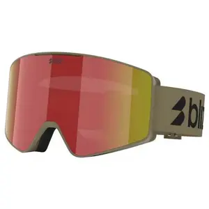 Bliz G001s Skibrille Brown W Red Multi/CAT3