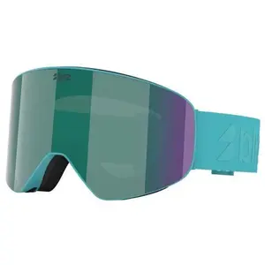 Bliz Flow Skibrille Brown W Green Multi/CAT3