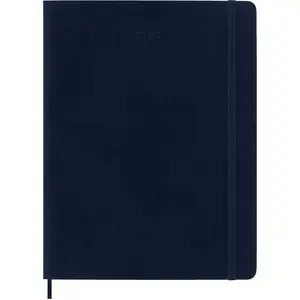 Moleskine 12 Monate Tagesk. 26 XL 1T=1S Kt Saphir günstig