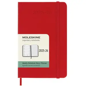 Moleskine, Agenda, Schüleragenda (Pocket, 1 Woche / 1 Seite) günstig
