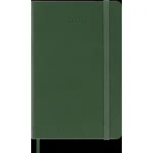 Moleskine 12 Monate Tagesk. 26 A6 1T=1S Geb Myrte günstig