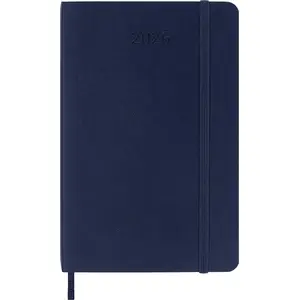 Moleskine 12 Monate Tagesk. 26 A6 1W=1S Kt Saphir günstig