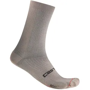 Castelli, Unisex, Sportsocken, Espresso 18 Sock (L/XL), Grau günstig