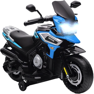 AIYAPLAY Elektrisches Kinder-Motorrad 18-36 Monate, 6V Kinder-Elektrom...