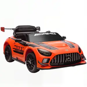 AIYAPLAY Elektroauto für Kinder Mercedes-AMG GT3, 12V Kinder-Elektroau...