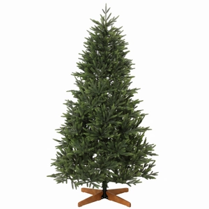 HOMCOM Künstlicher Weihnachtsbaum 180 cm, dichte realistische Nordmann...