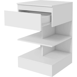 HOMCOM Nachttisch Modern aus Spanplatte und MDF mit einer Schublade un... günstig