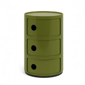 Kartell Container Componibili mit drei Fächern Grün günstig
