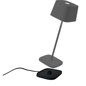 Zafferano Ofelia Mini Tischlampe - Aufladbare LED Außenlampe - 30 cm -...