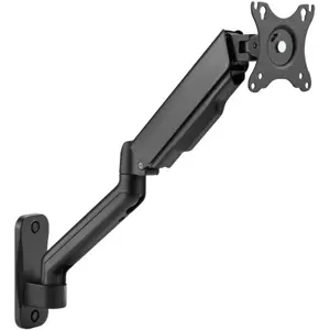 Techly Wandhalterung drehbar für 1 Display 17-32" mit Gasfed (Wand, 32", 9 kg), Monitor Halterung, Schwarz günstig