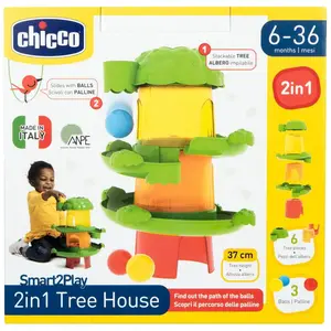 Chicco Baumhaus 2in1 Stapelturm mit 3 Bällen