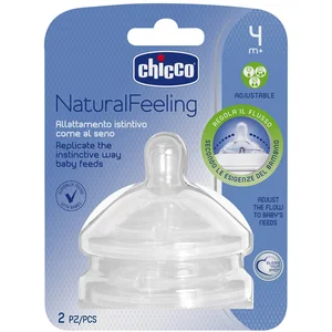 Chicco NaturalFeeling Sauger, 2 Stück, einstellbarer Fluss, für Babys ... günstig
