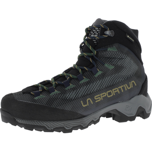 La Sportiva Aequilibirum Hike GTX wasserdichte und leichte Herren Wanderschuhe mit griffiger Laufsohle | Hikingschuhe |Carbon/Jungle EU 41,5
