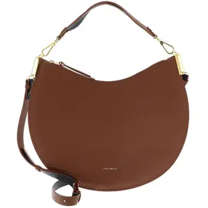 Coccinelle, Damen, Handtasche, Sunup Handbag Double Grainy Leather, Braun günstig