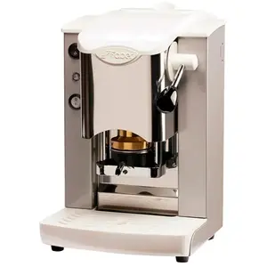 Faber Slot Inox ESE Pad Espressomaschine Grau Weiß Silber