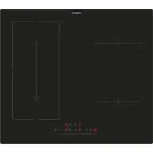 Candy Idea CIES64MCA, Schwarz, Integriert, 59 cm, Zonen-Induktionskoch...