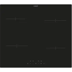 Candy Cook 600 CI642CA, Schwarz, Integriert, 59 cm, Zonen-Induktionsko...