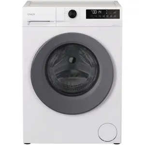 Candy GWD 485SG6-S, Frontlader, Freistehend, Weiß, Anthrazit, Links, A...