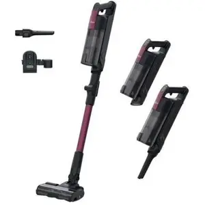 Hoover HF310HX 011, Stabstaubsauger, Beutellos, Magenta, 0,7 l, Trocke...