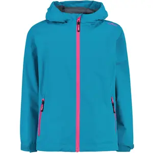 CMP Campagnolo, Mädchen, Regenjacken, Girls Rain Hoodie, Blau, Türkis, (176) günstig