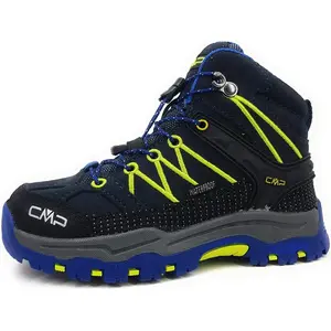 CMP Kids Rigel Low Kinderschuhe Jungen Schnürstiefel Stiefel Blau Freizeit günstig