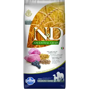 Farmina N&d Ancestral Grain Lamm Hundefutter Für Erwachsene Hunde 12kg