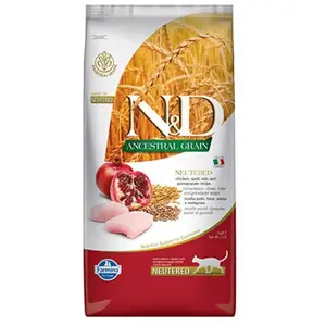 Farmina N&d Ancestral Kastriertes Hühnchen Katzenfutter 5kg