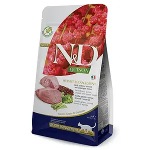 Farmina Quinoa Weight Management Lamm Katzenfutter 5kg