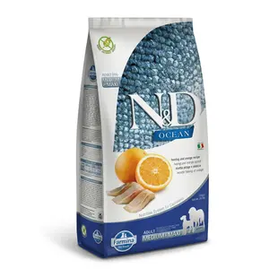Farmina Ocean Medium Maxi Hering Hundefutter 12kg