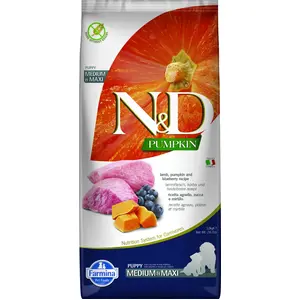 Farmina Kürbis Lamm Und Blaubeere Welpenfutter Medium/maxi 12kg