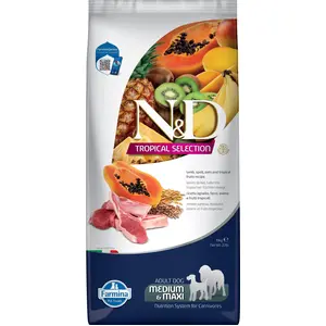 Farmina Pet Food 8010276042347, Adult, jede Rasse, Fruits, Lamm, 10 kg