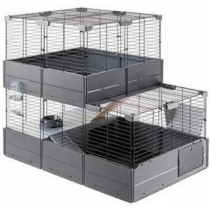 Ferplast Multipla Doppelkäfigkaninchen 107.5x72x96.5 Cm günstig