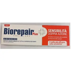 Biorepair, Zahnpasta, Plus Advanced Sensitivity Double Action Zahnpasta 75ml 2.5fl.oz - 2er Pack (75 ml) günstig