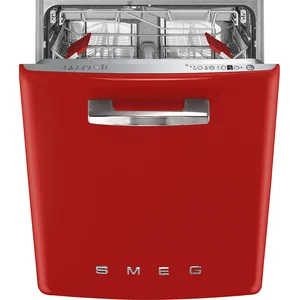 Smeg 50s Style GeschirrspÌler Mit Drittem Rack 13 Anzahl Maßgedecke