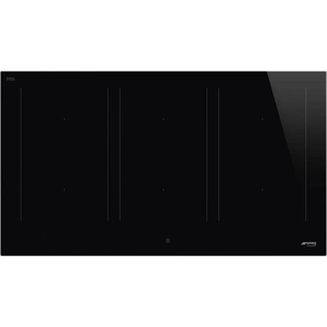 Smeg Sim3964d Kombi-kochfeld 90 Cm Schwarz Schwarz One Size