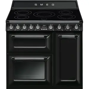 SMEG Backofenset TR93IBL2, Freistehend, Schwarz günstig